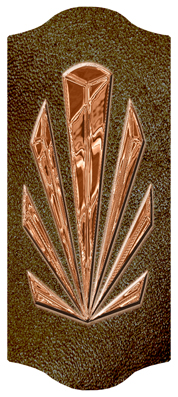 DARAY-C-602-CP-SH-BR Copper Sunburst Shimmer Brown